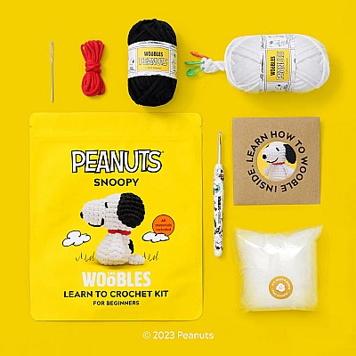 Woobles Beginner Snoopy Crochet kit