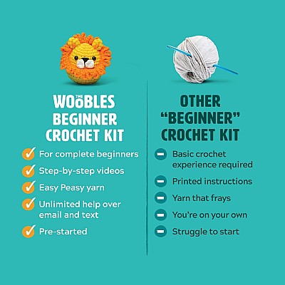 Woobles Beginner Snoopy Crochet kit