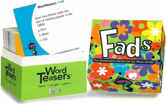 WordTeasers: Fads