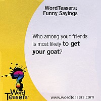 WordTeasers: Funny Sayings