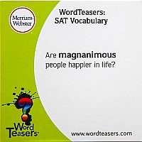 WordTeasers: SAT ACT Vocabulary