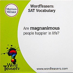 WordTeasers: SAT ACT Vocabulary