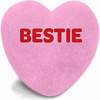 Sweethearts Pink BESTIE CONVO HEART Warmies®