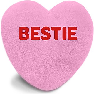 Sweethearts Pink BESTIE CONVO HEART Warmies®