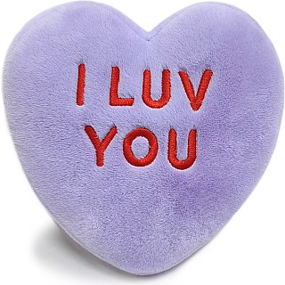 Sweethearts Purple I LUV YOU CONVO HEART Warmies®
