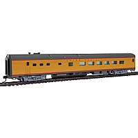 HO Scale - 85' Budd Diner - Ready to Run - Union Pacific (Armour Yellow, gray, red)