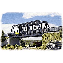 N Scale - Double-Track Truss Bridge - Kit - 10 x 2-3/4 x 2-3/4" 25 x 6.8 x 6.8cm