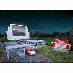 HO Scale - Skyview Drive-In Theater - Kit