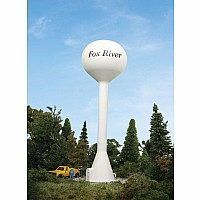 HO Scale - Modern Water Tower - Kit - 9-1/2" 23.7 Tall x 3-1/8" 7.8cm Diameter