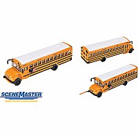 HO Scale - International(R) CE School Bus - Assembled - Yellow, White