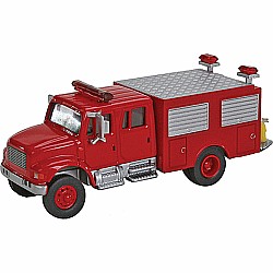 HO Scale - International(R) 4900 First Response Fire Truck - Assembled - Red