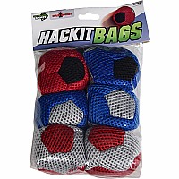 Hack-It - Red/Blue Replacement Sacks (6 Piece)