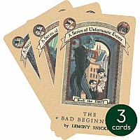 Yoto cards - The Trouble Begins: A Collection of Unfortunate Events