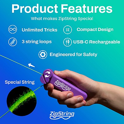 ZipString - The Original (Vivacious Violet)