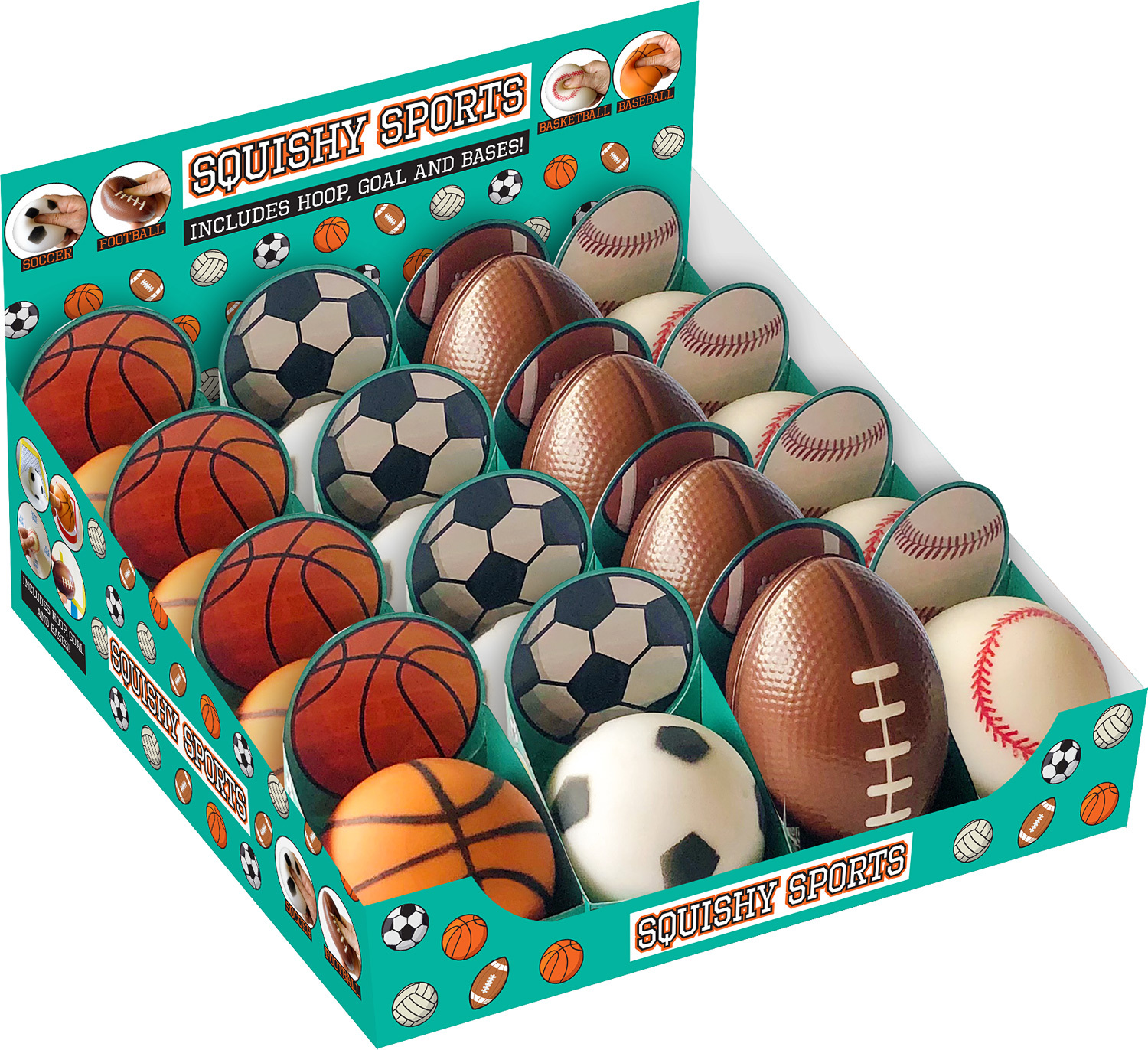 Squishy Sports - Each Sold Separately