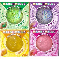 Marshmello Glow In The Dark Squishy Ball