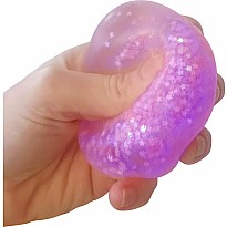Marshmello Glow In The Dark Squishy Ball