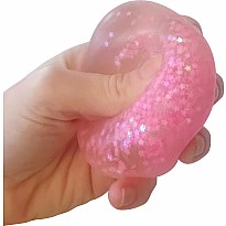 Marshmello Glow In The Dark Squishy Ball